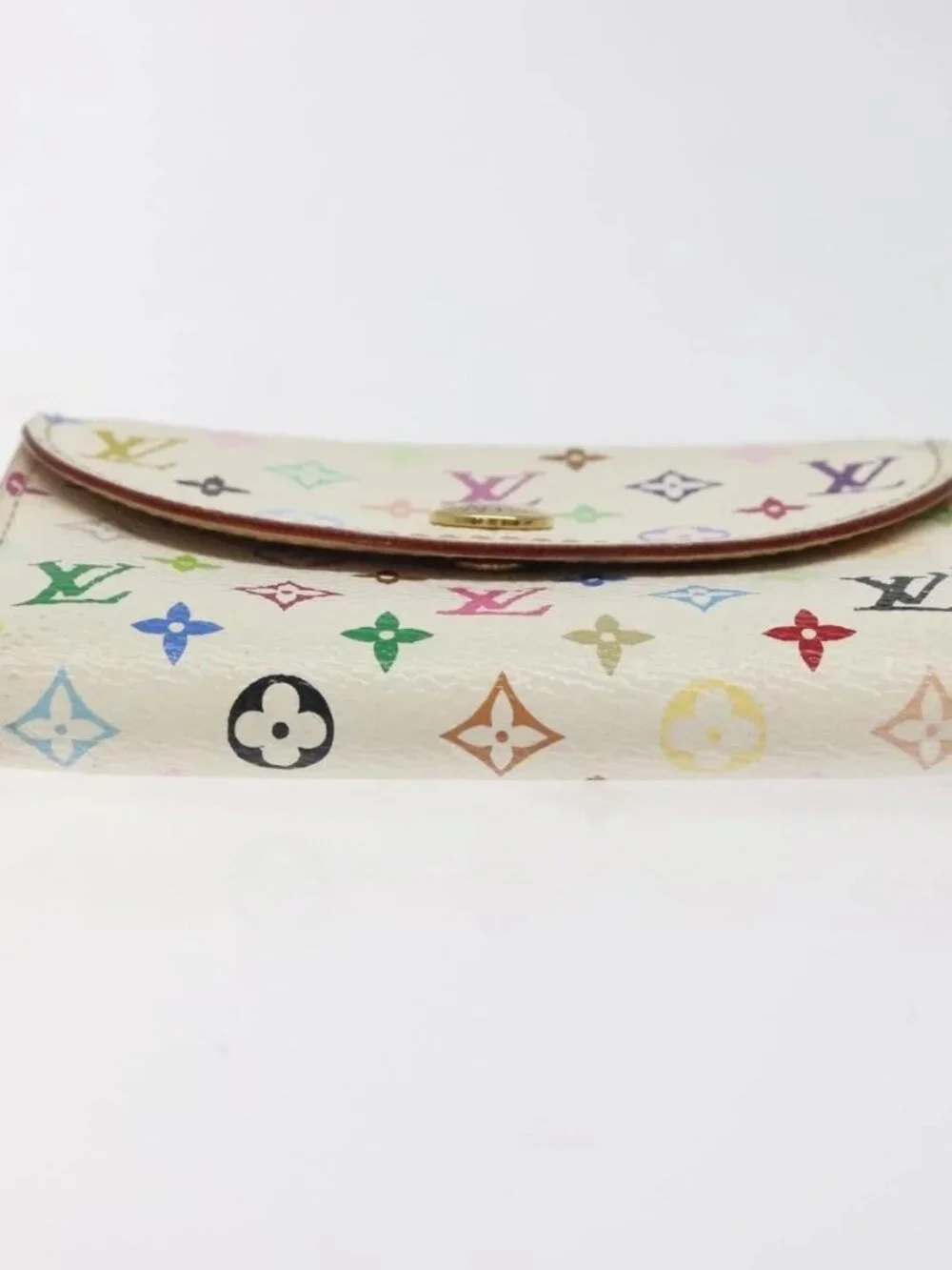 LOUIS VUITTON Monogram Multicolor Anvelop Cult De Vuitto M66557 LV Auth hk2553